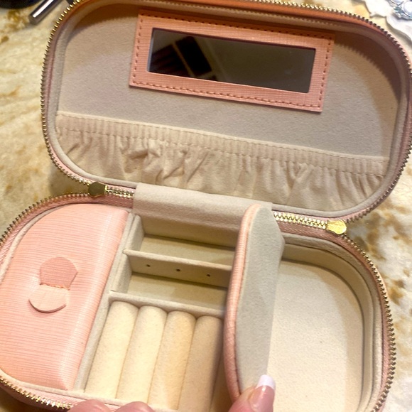 Pink Jewelry Travel Case Tova New - Picture 3 of 3